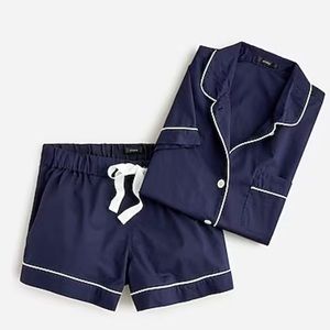 Navy blue J Crew Pajama shorts